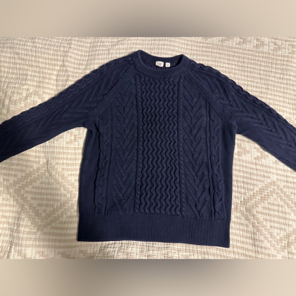 Gap Navy Blue Crewneck Sweater